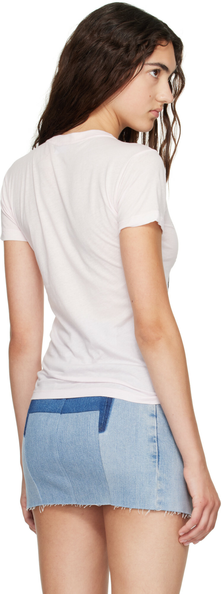 VAQUERA Pink 'Call Me' T-shirt
