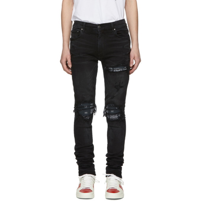 Photo: Amiri Black Bandana MXI Jeans