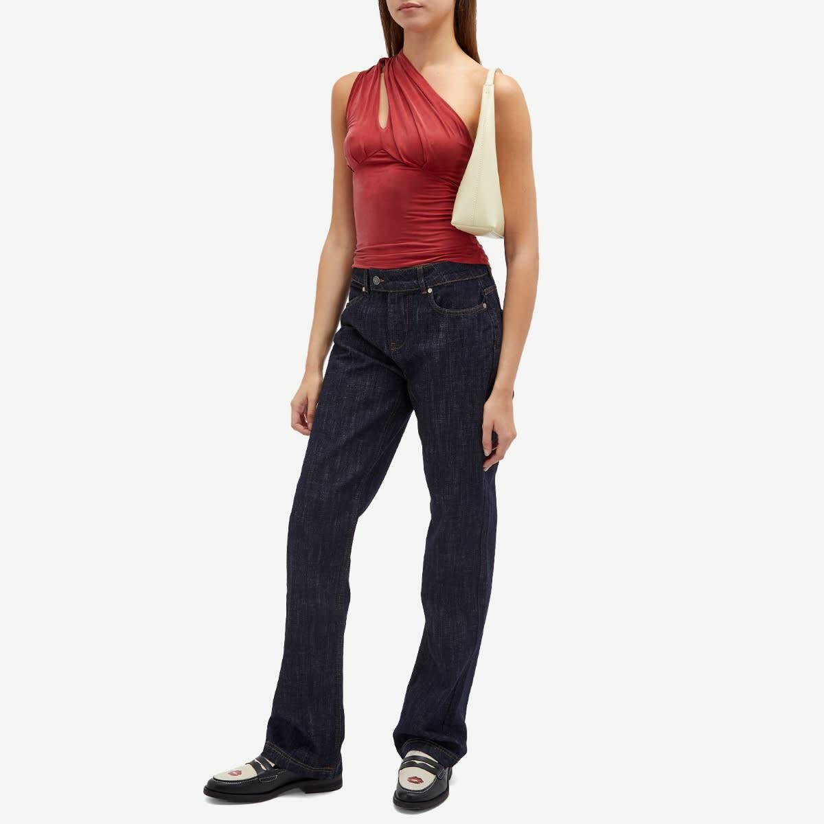 Peachy Den Women's Gigi Denim Jeans in Rinse