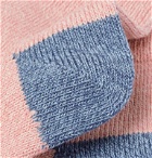 Mr P. - Ribbed Mélange Stretch Cotton-Blend Socks - Multi