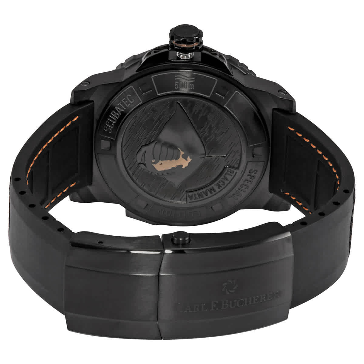 Carl F. Bucherer Patravi ScubaTec Automatic Chronometer Black Dial Mens Watch 00.10632.28.33.99