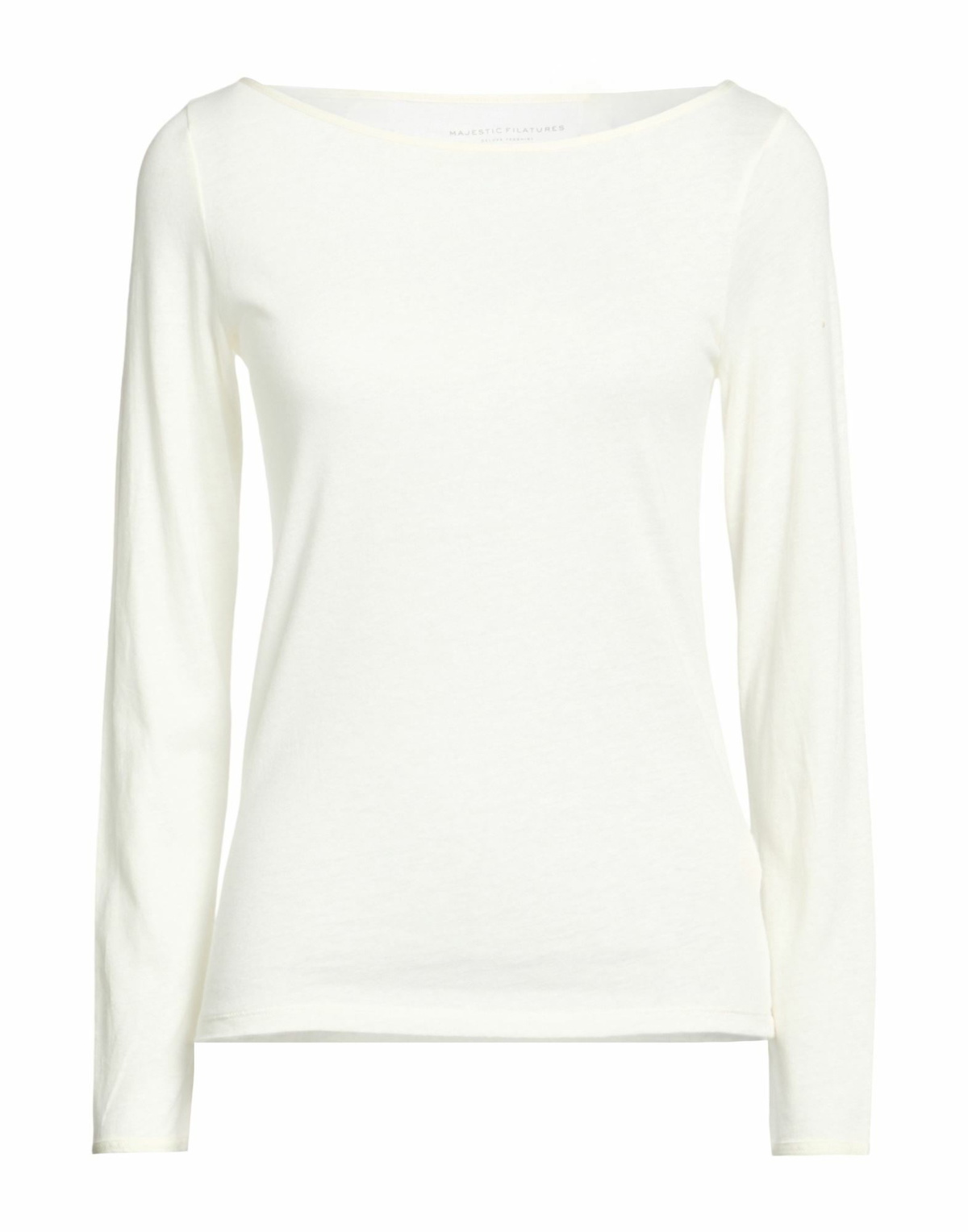 Majestic Filatures Womens T-shirt Ivory
