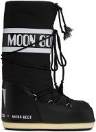 Moon Boot Black Icon Boots