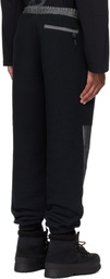 The North Face Black & Gray Retro Denali Sweatpants