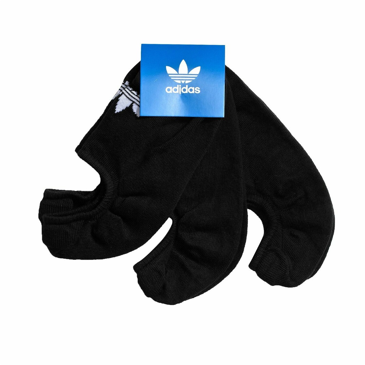 Photo: Adidas Low Cut Sock 3 Pack Black - Mens - Socks