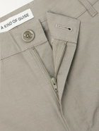 A Kind Of Guise - Juno Straight-Leg Pleated Lyocell, Cotton and Linen-Blend Shorts - Green