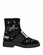 Roger Vivier Womens Ankle boots in Black