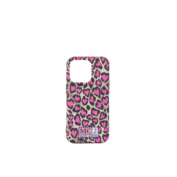 Photo: MC2 Saint Barth Cover For Iphone 14 Pro With Animalier Print