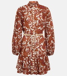 Zimmermann - Paisley cotton minidress