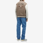 Axel Arigato Men's Wes Varsity Jacket in Light Brown