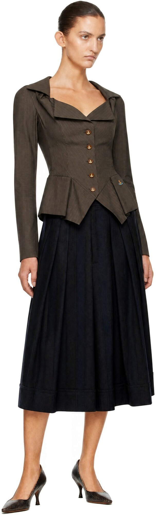 Vivienne Westwood Brown Monday Blouse
