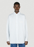 Diesel - S-Doubly Striped Shirt in White