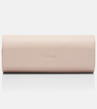 Chloé Logo oversized sunglasses