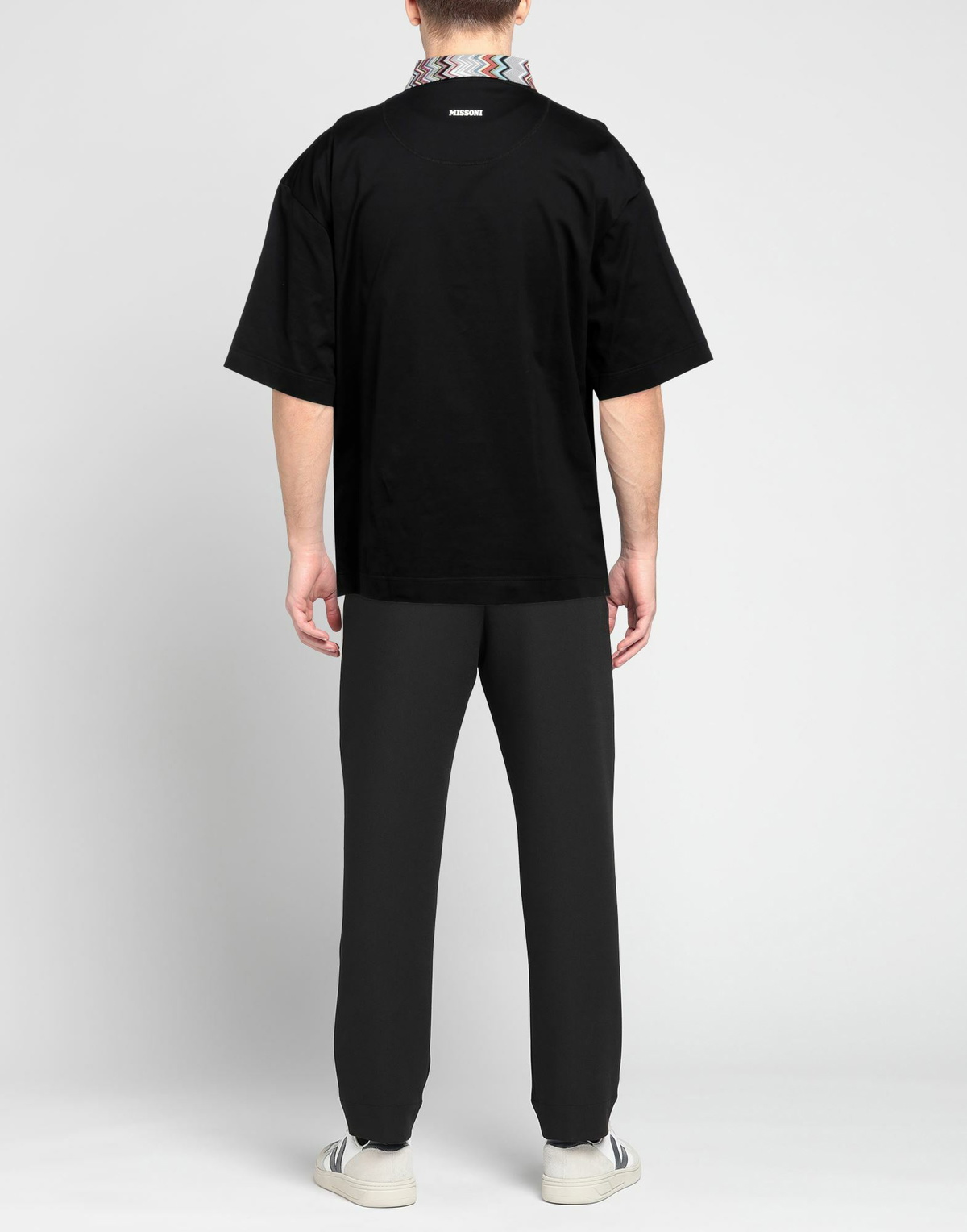 Missoni Mens Polo shirt in Black