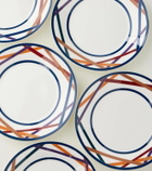 Missoni Nastri set of 6 ceramic soup plates