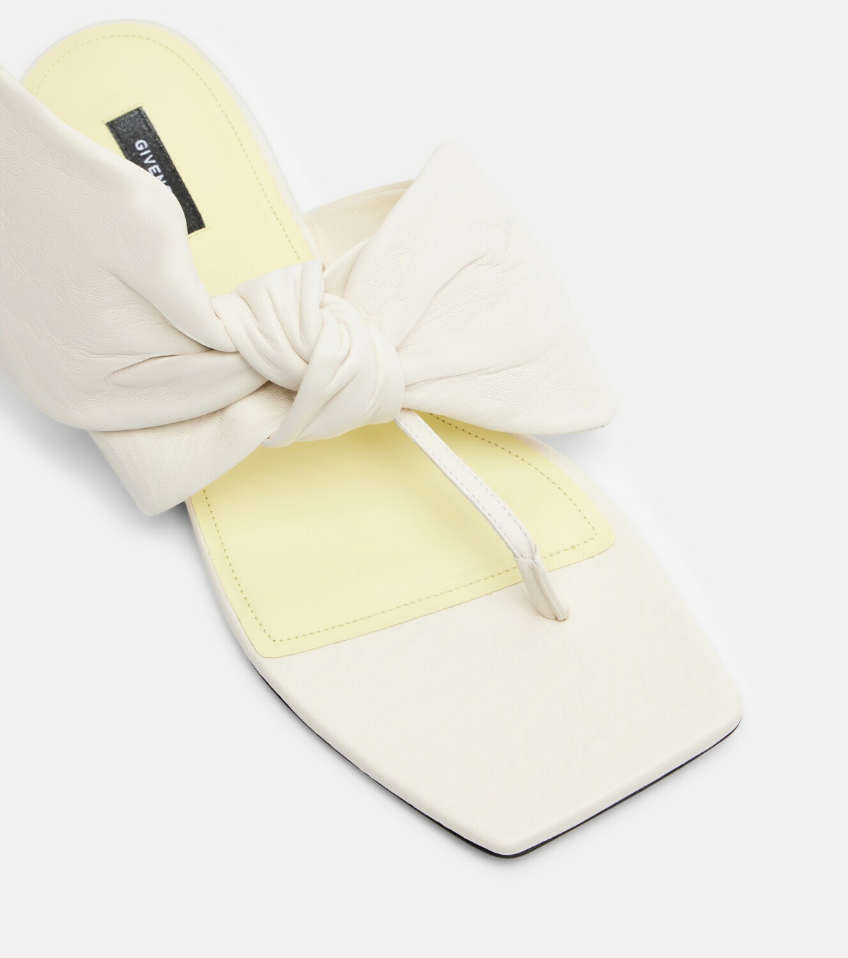 Givenchy Boudoir Bow leather sandals