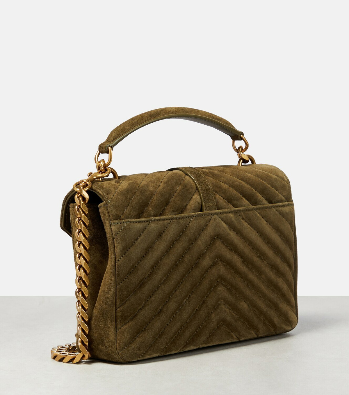 Saint Laurent Collège Medium suede crossbody bag Saint Laurent