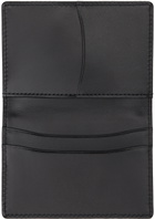YOHJI YAMAMOTO Black Logo Card Holder