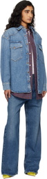 AGOLDE Blue Lotta Denim Shirt