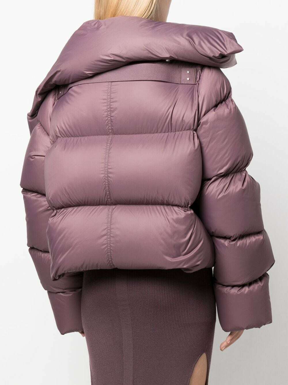 RICK OWENS - Funnel Neck Down Jacket Rick Owens