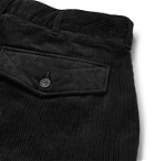 Engineered Garments - Cotton-Corduroy Cargo Trousers - Black