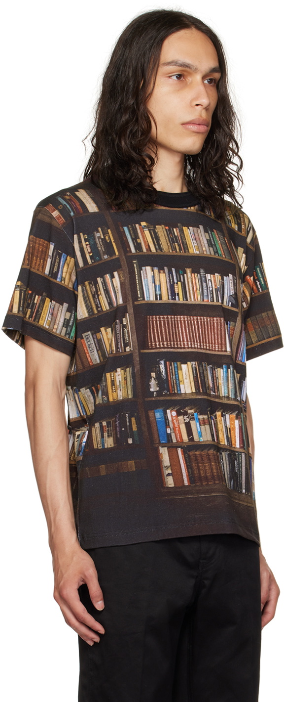 sacai Brown Interstellar T-Shirt Sacai