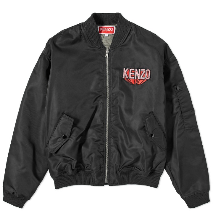 Photo: Kenzo Paris Men's Kenzo Flight Bomber Jacket in Black