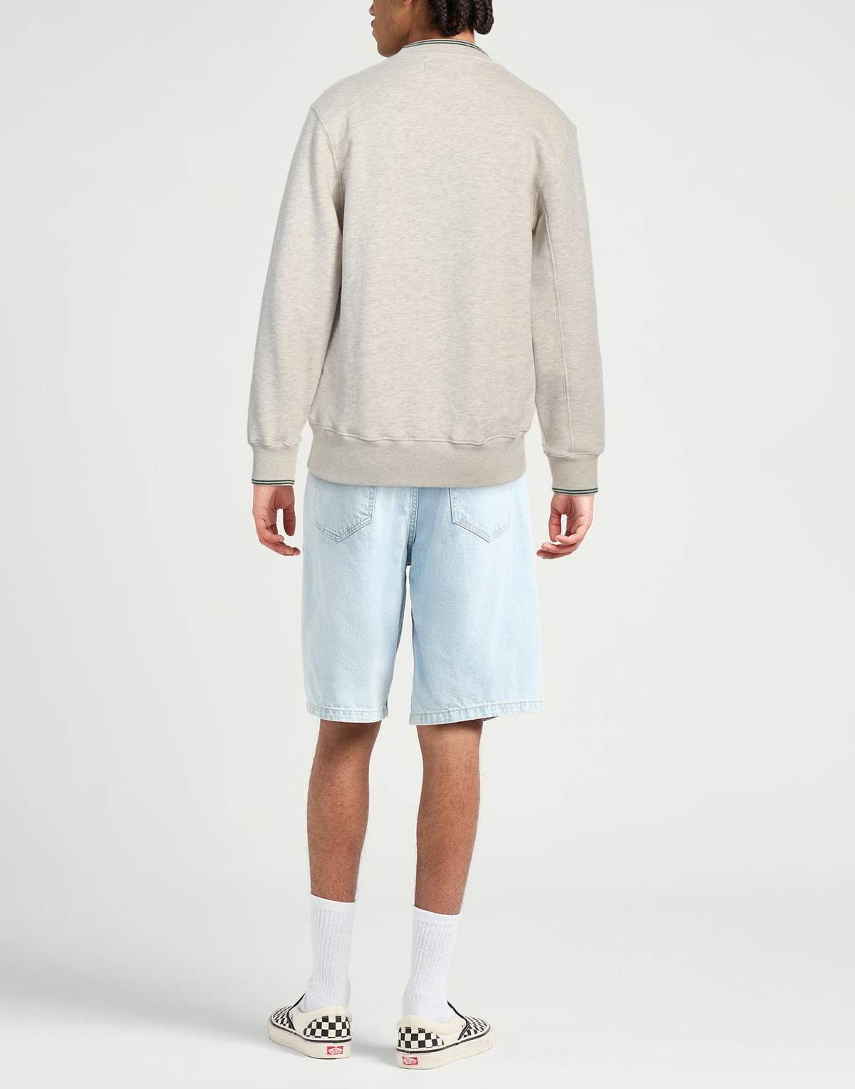 Autry Mens Sweatshirt in Light grey