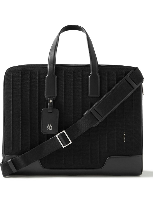 Photo: RIMOWA - Weekender Leather-Trimmed Canvas Holdall