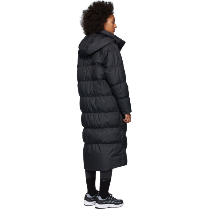 Nike Black Down Long Parka Nike