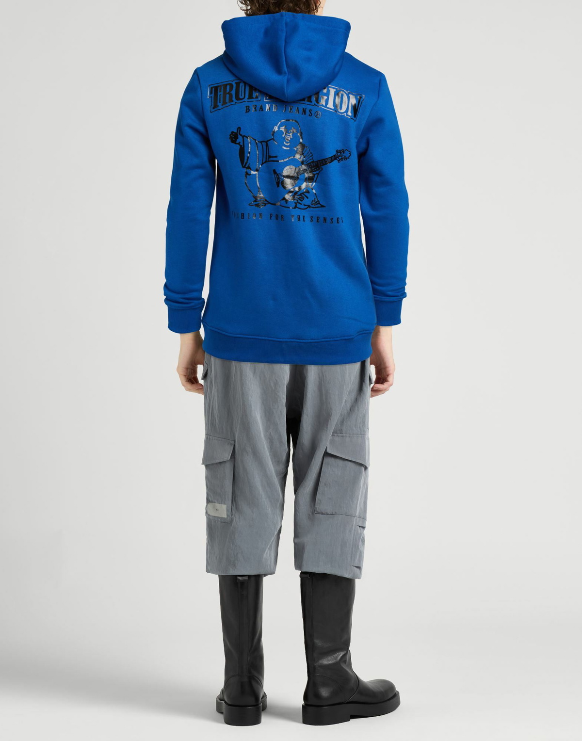 True Religion Mens Sweatshirt in Blue