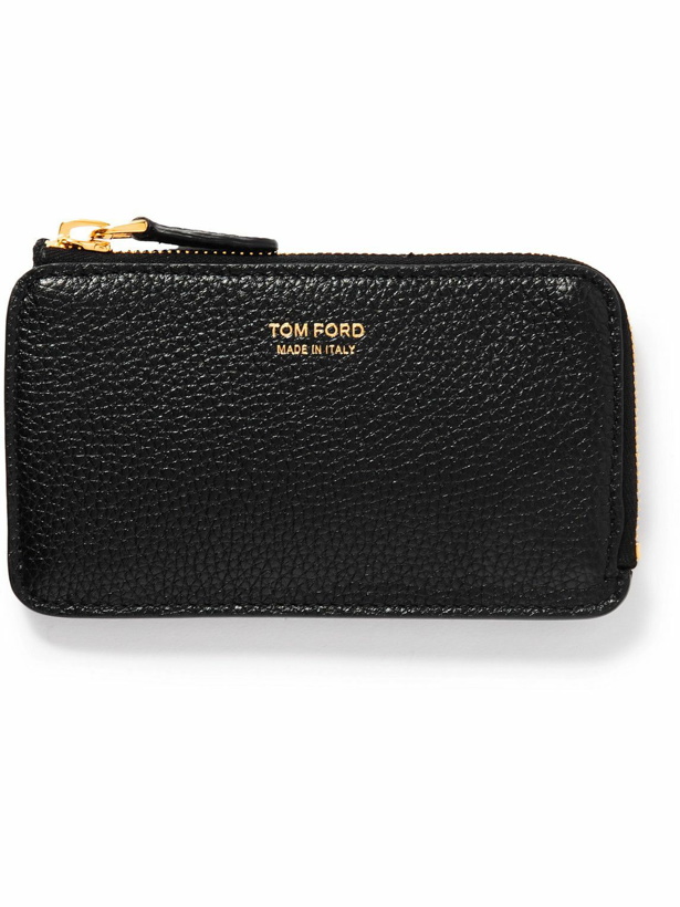 Photo: TOM FORD - Full-Grain Leather Zip-Around Wallet