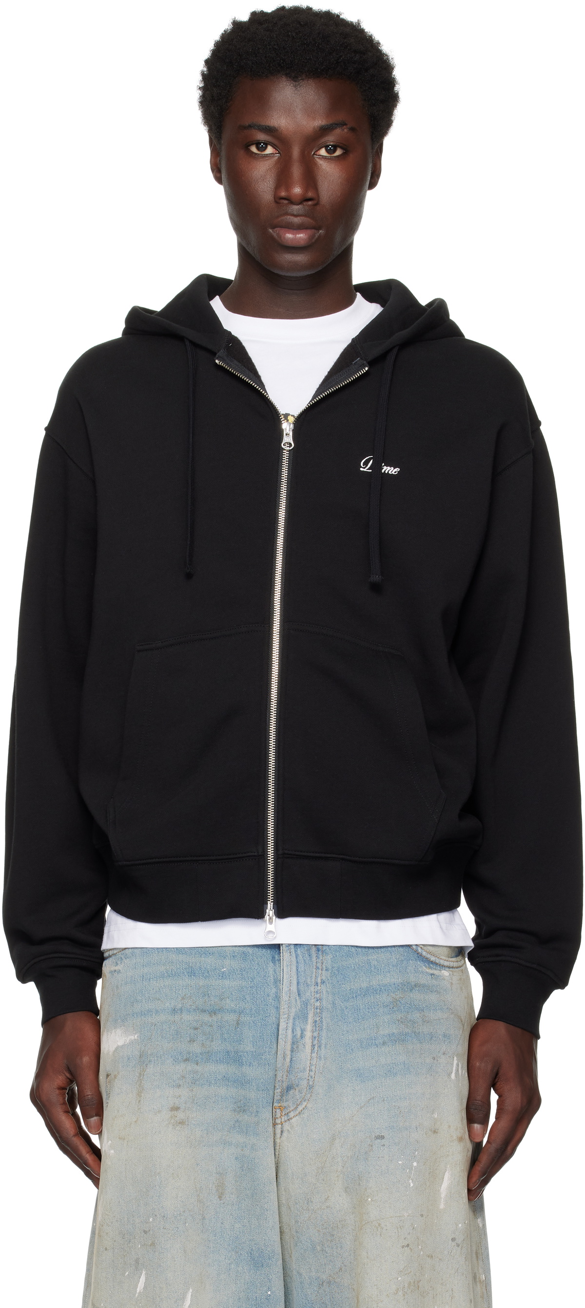 国内買付 DIME Cursive Small Logo Zip Hoodie ロゴ フーディー Dime Cursive Small Logo Zip Hoodie ( in Gray for Men | Lyst