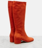 Gianvito Rossi Joelle suede knee-high boots