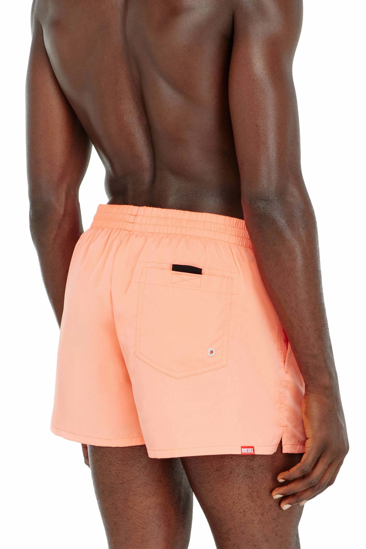 Diesel Swim shorts with metallic Oval D logo - Swim shorts - Man -