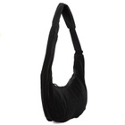 Cote&Ciel Hyco S Pleated Cross Body Bag in Black 
