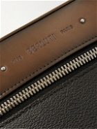 Berluti - Signature Canvas and Leather Messenger Bag