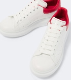 McQueen Oversized leather sneakers