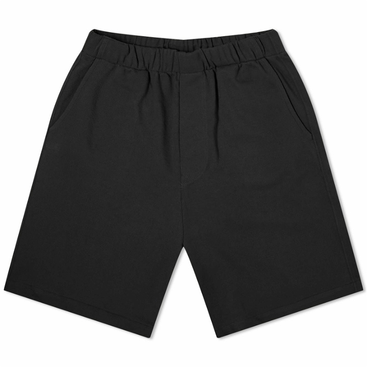 Photo: Lady White Co. Men's Textured Lounge Shorts in Black