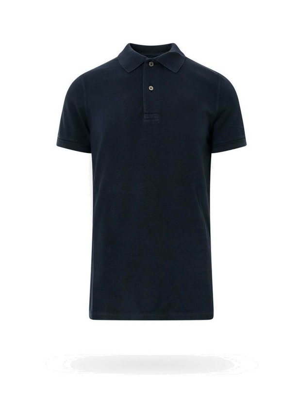 Photo: Tom Ford   Polo Shirt Blue   Mens