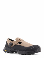 ROA Pala Suede Sneakers With Cut-out Detail