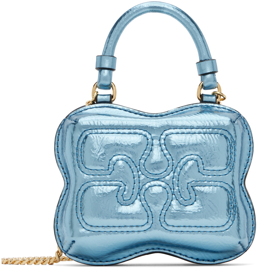 バッグ GANNI SMALL BUTTERFLY CROSSBODY BAG GANNI ガニー ハンドバッグ 2WAY/クロスボディバッグ/BUTTERFLY SMALL