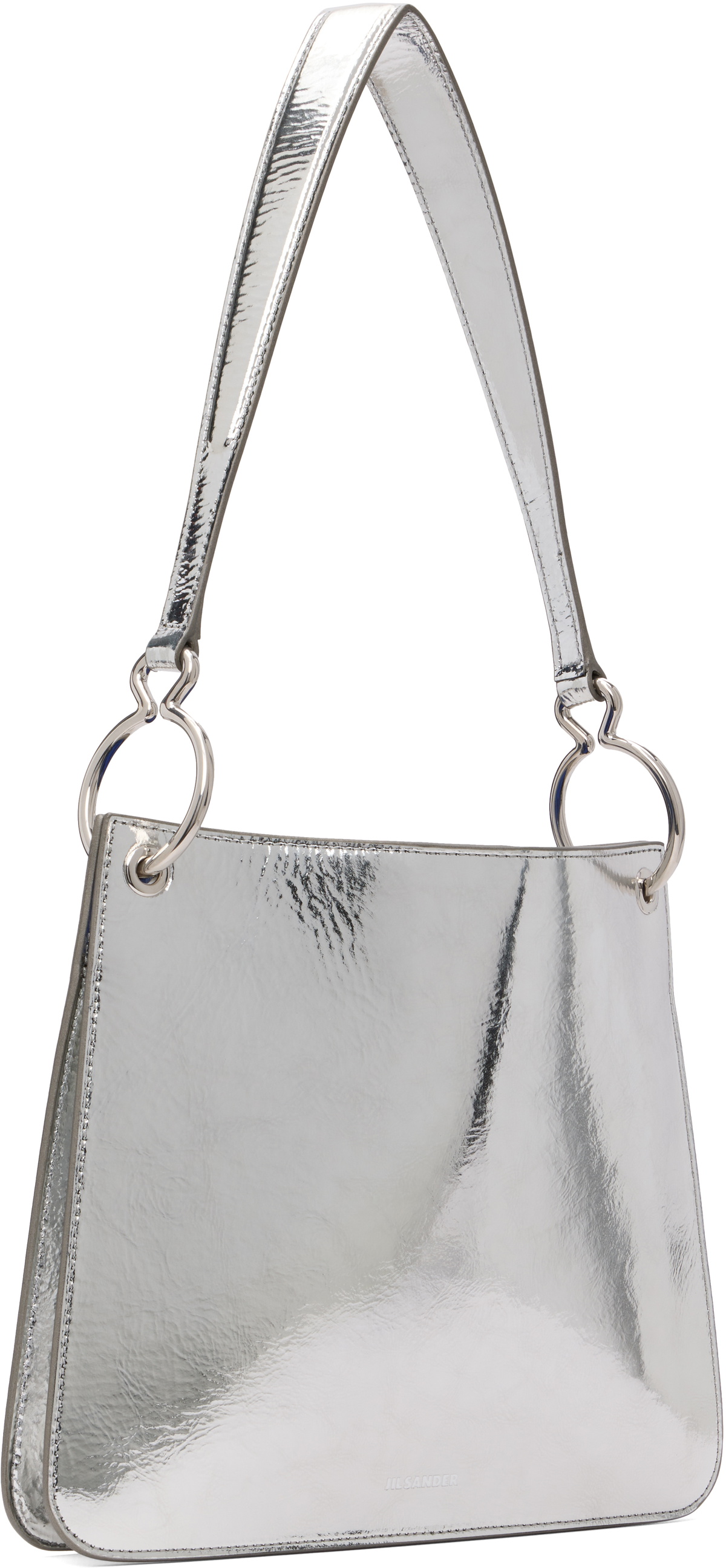 Jil Sander Silver Otto Small Bag