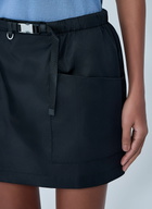 Prada Re-Nylon Belted Mini Skirt