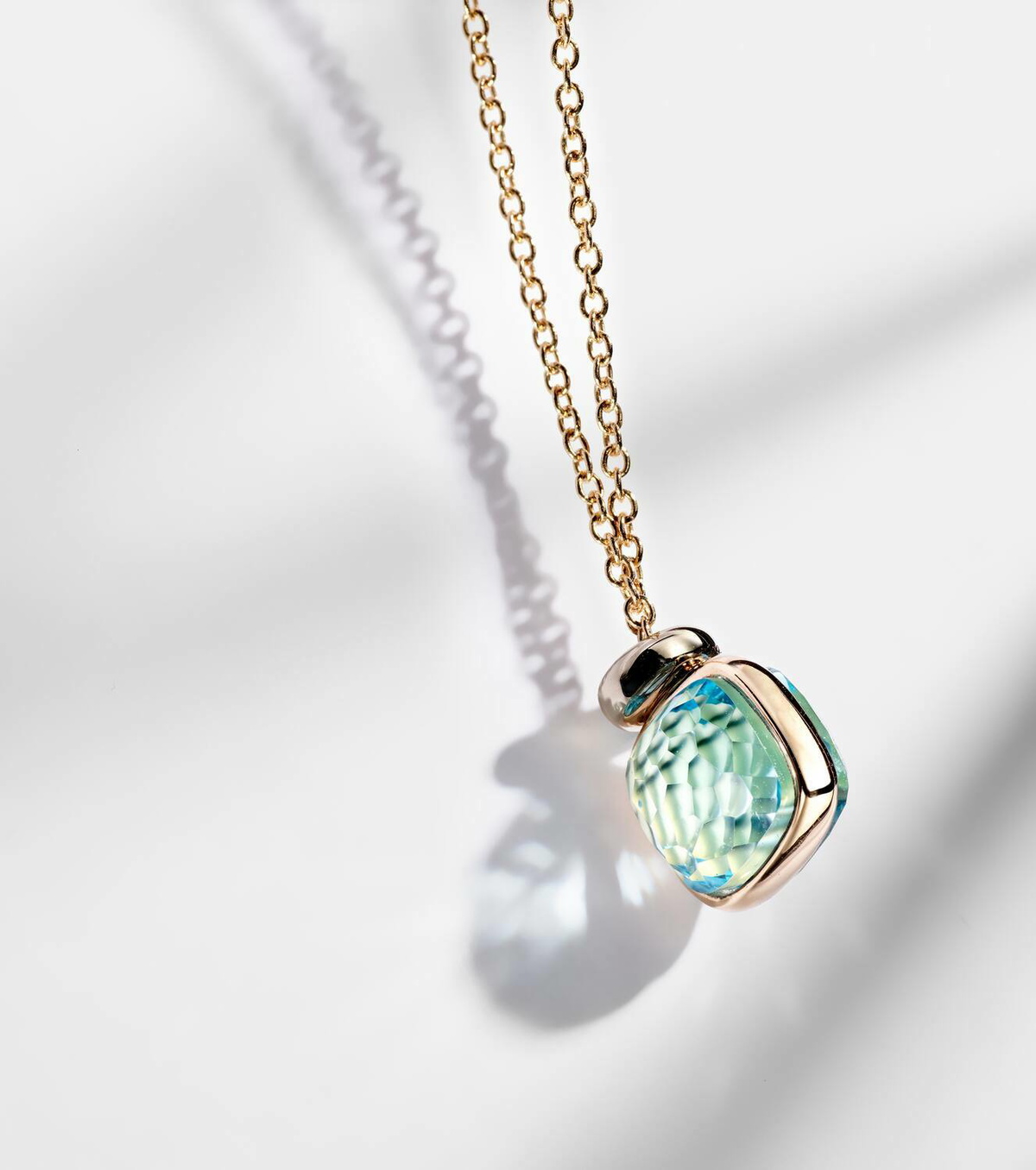 Pomellato Nudo Mini 18kt rose gold pendant necklace with