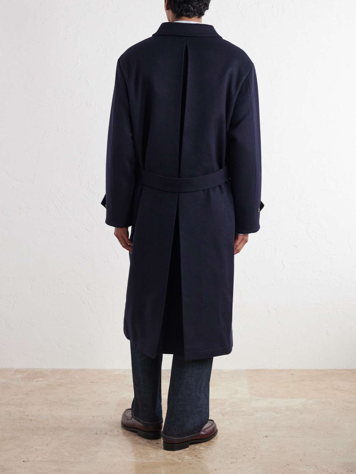 De Bonne Facture - Wool Coat - Blue