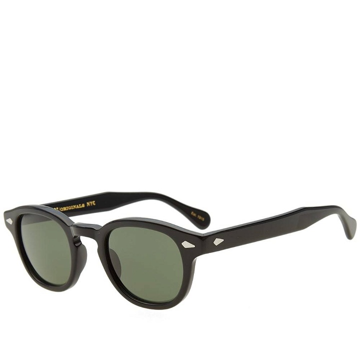 Photo: Moscot Lemtosh 46 Sunglasses Black