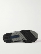 New Balance - 1500 Leather-Trimmed Suede and Mesh Sneakers - Gray