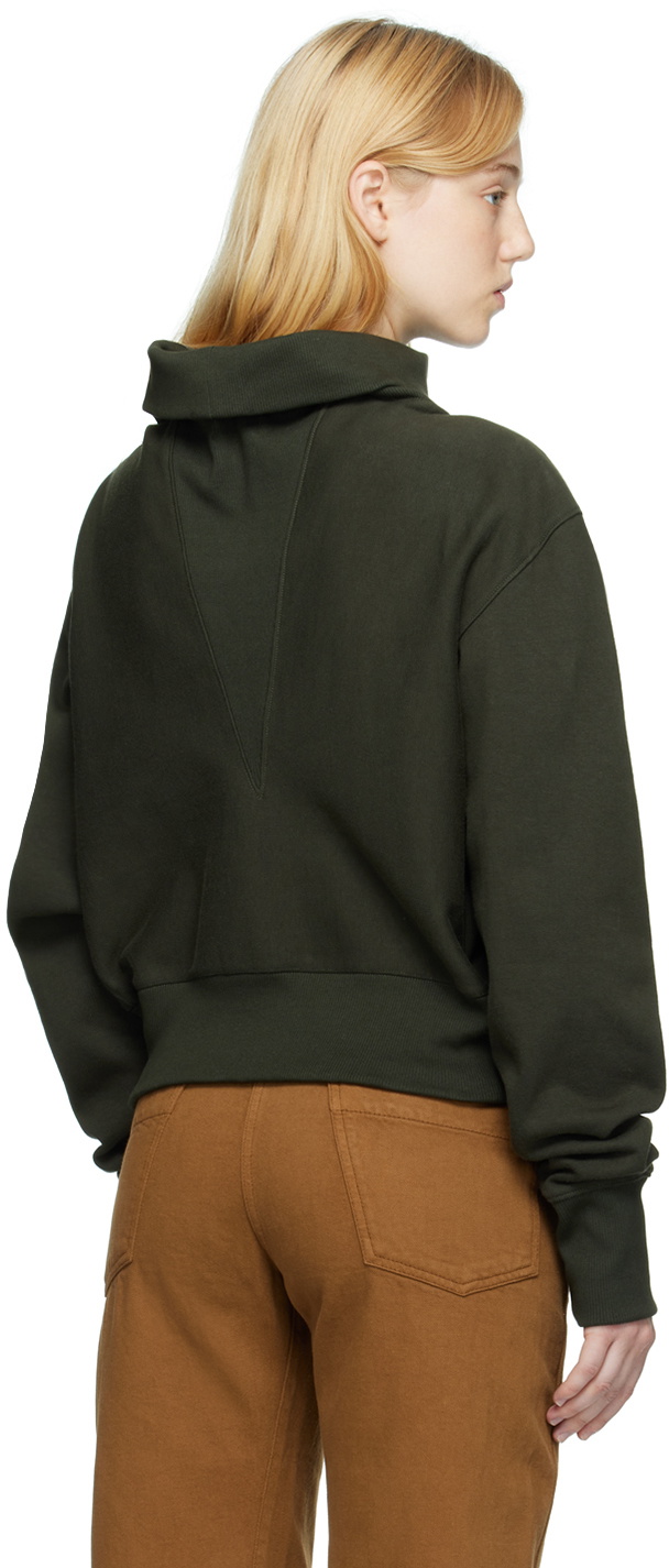 Quira SSENSE Exclusive Khaki Rib Turtleneck