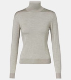Ralph Lauren Collection Silk-blend turtleneck sweater